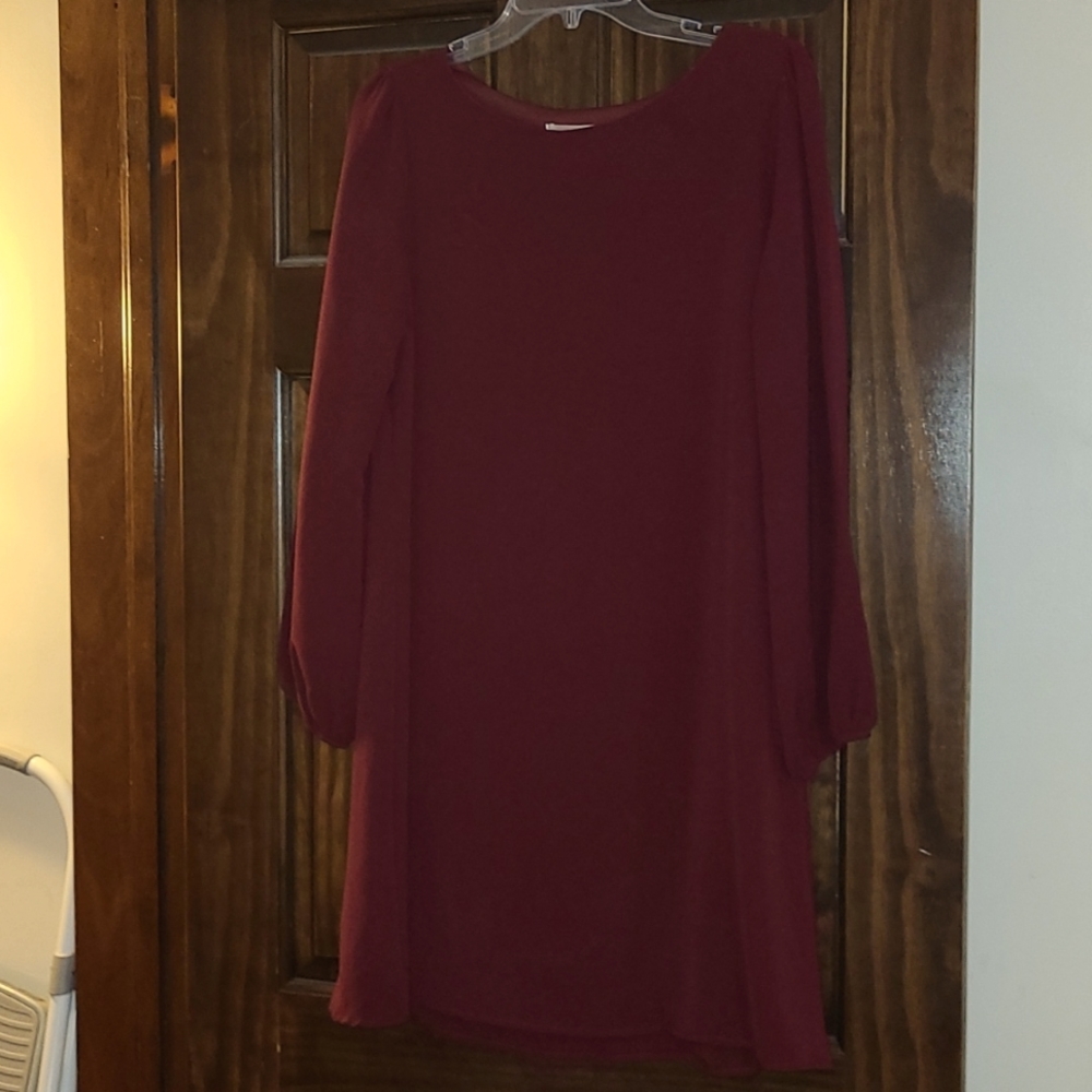 Red dress